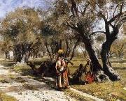 unknow artist Arab or Arabic people and life. Orientalism oil paintings  279 painting